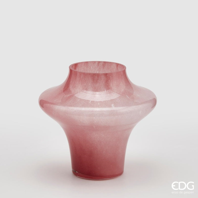 Vaso Disco Rosa EDG