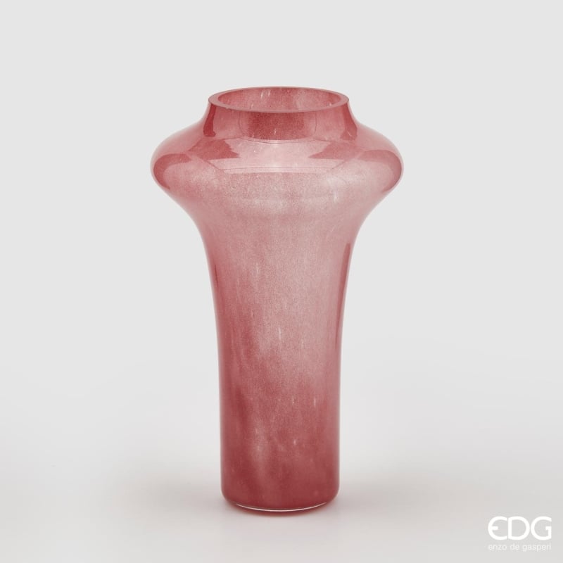 Vaso Disco Rosa EDG