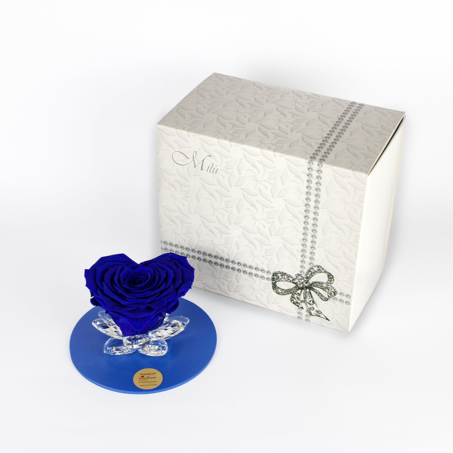 Box Rosa Stabilizzata a forma di Cuore