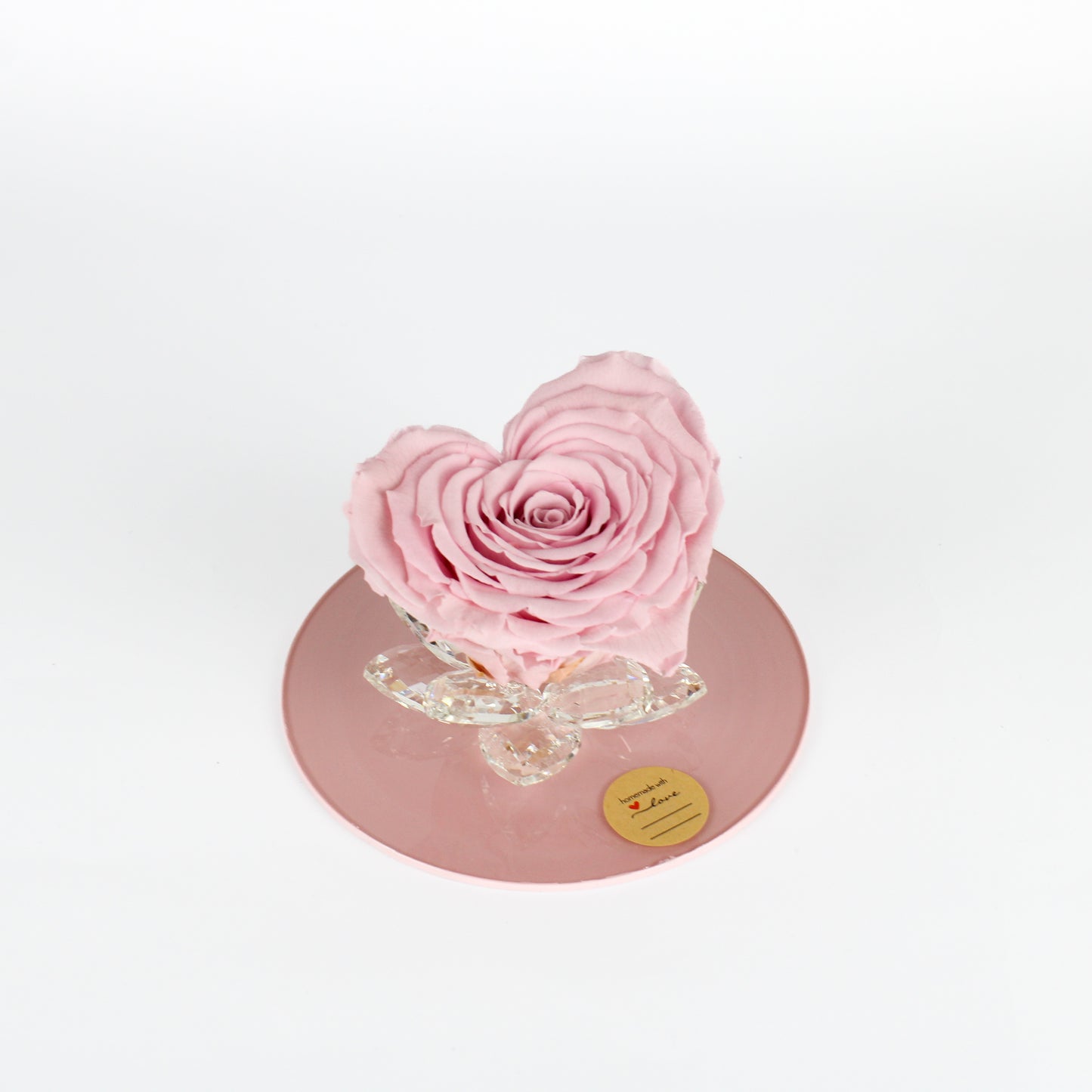 Box Rosa Stabilizzata a forma di Cuore