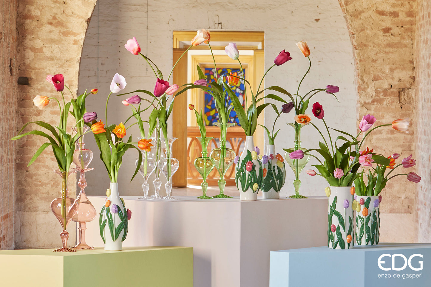 Vaso Tulip Cilindro EDG