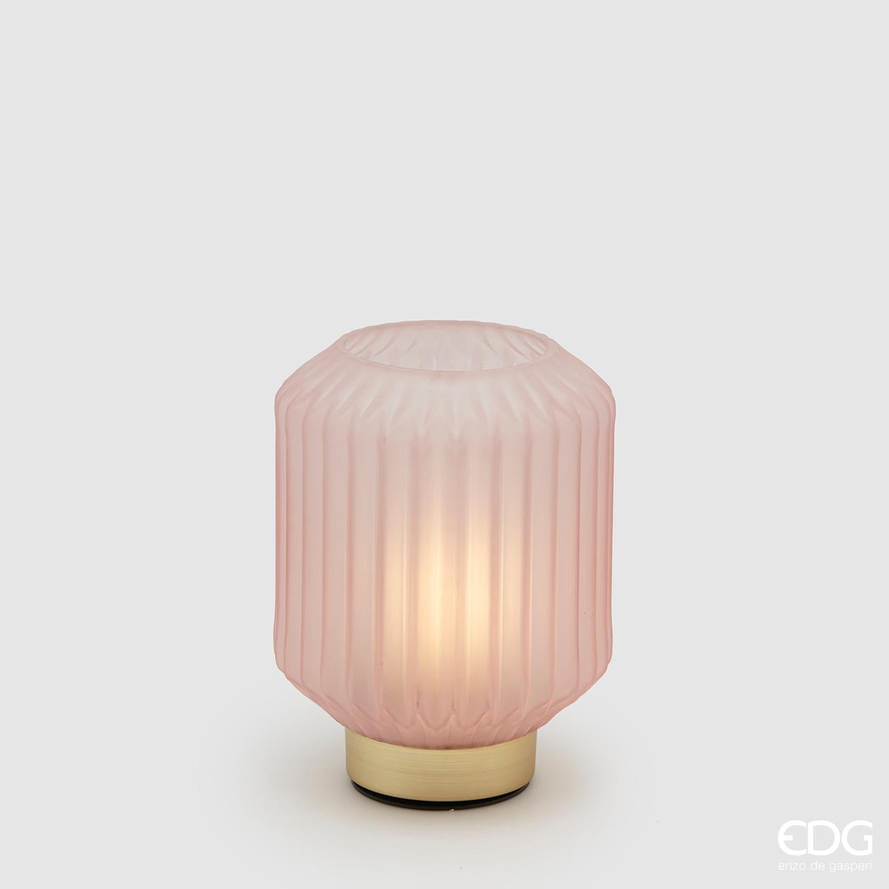 Lampada Bright Con Timer Rosa Chiaro EDG