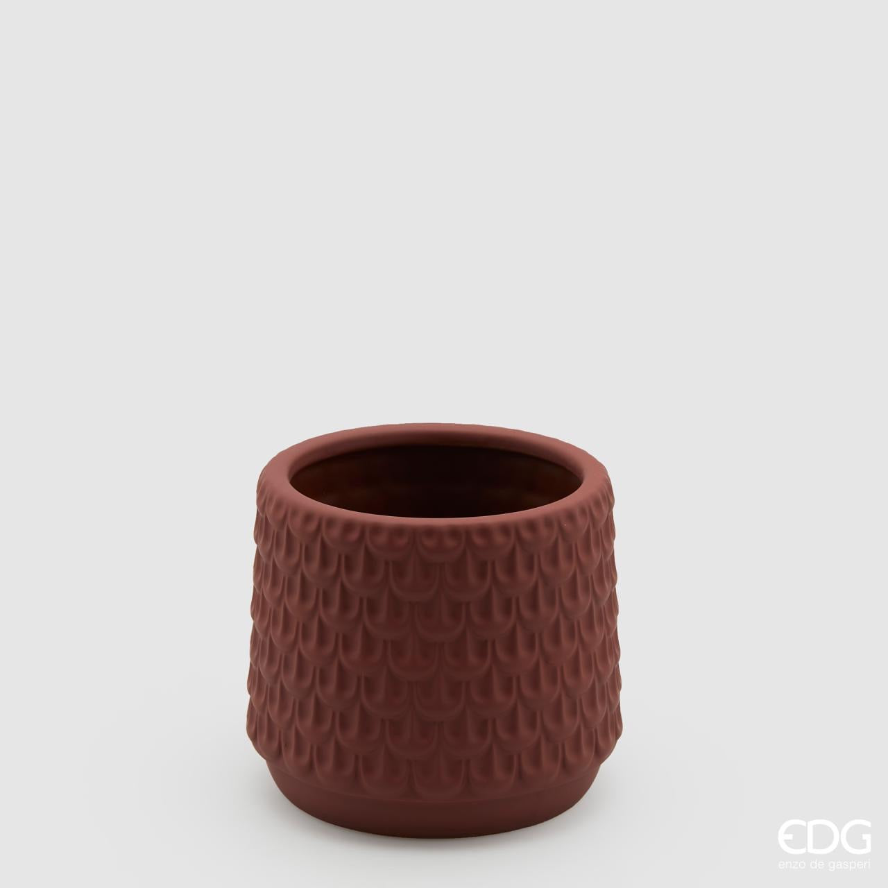 Vaso Squame Burgundy EDG