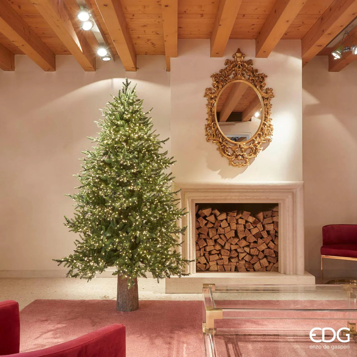 Albero Di Natale Pino Luxury h240 EDG