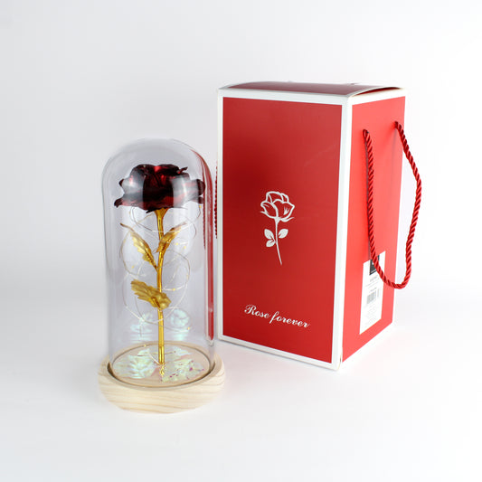 Rosa Stabilizzata con LED