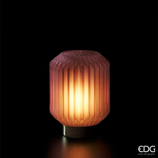 Lampada Bright Con Timer Rosa Antico EDG