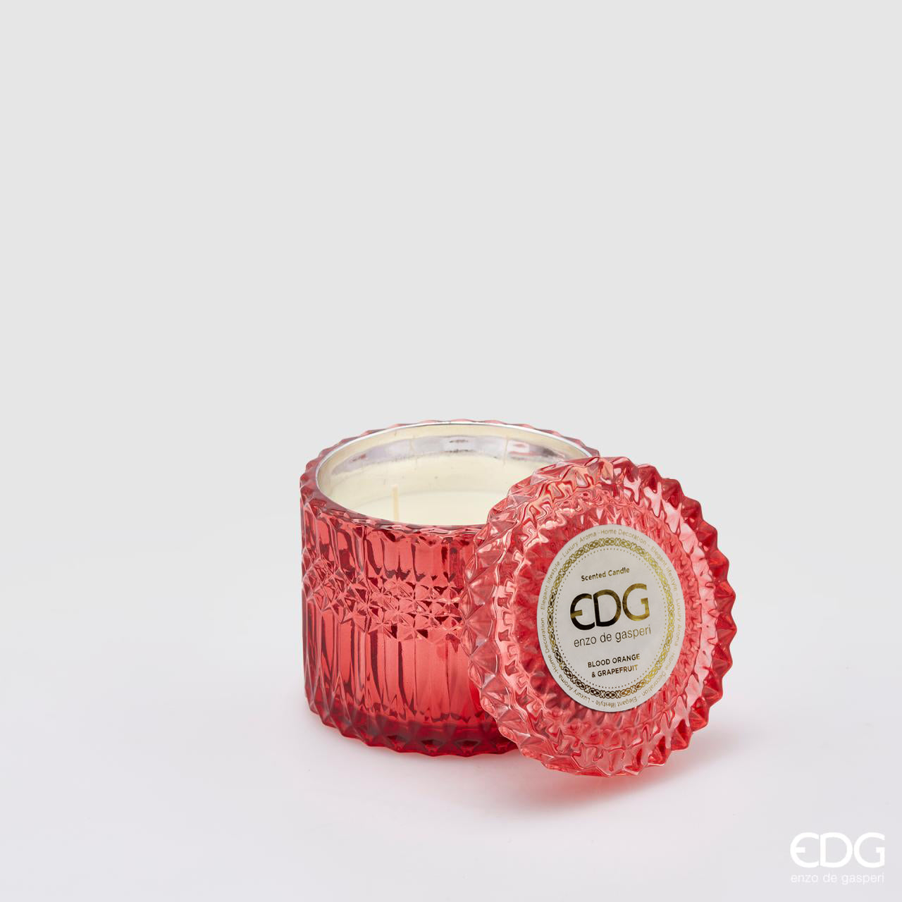 Candela Profumata EDG Crystal Rosso