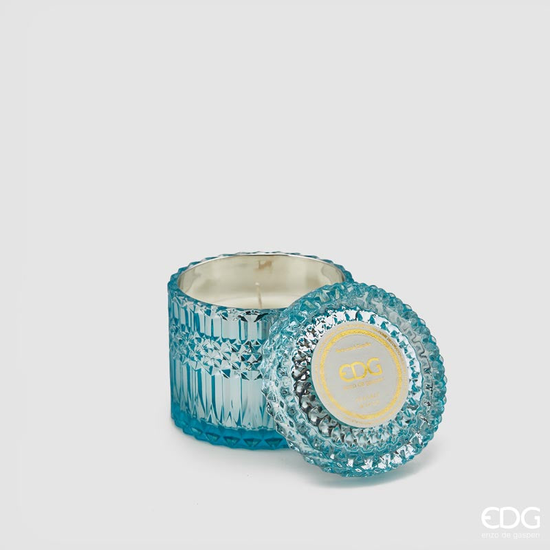 Candela Profumata EDG Crystal Azzurro