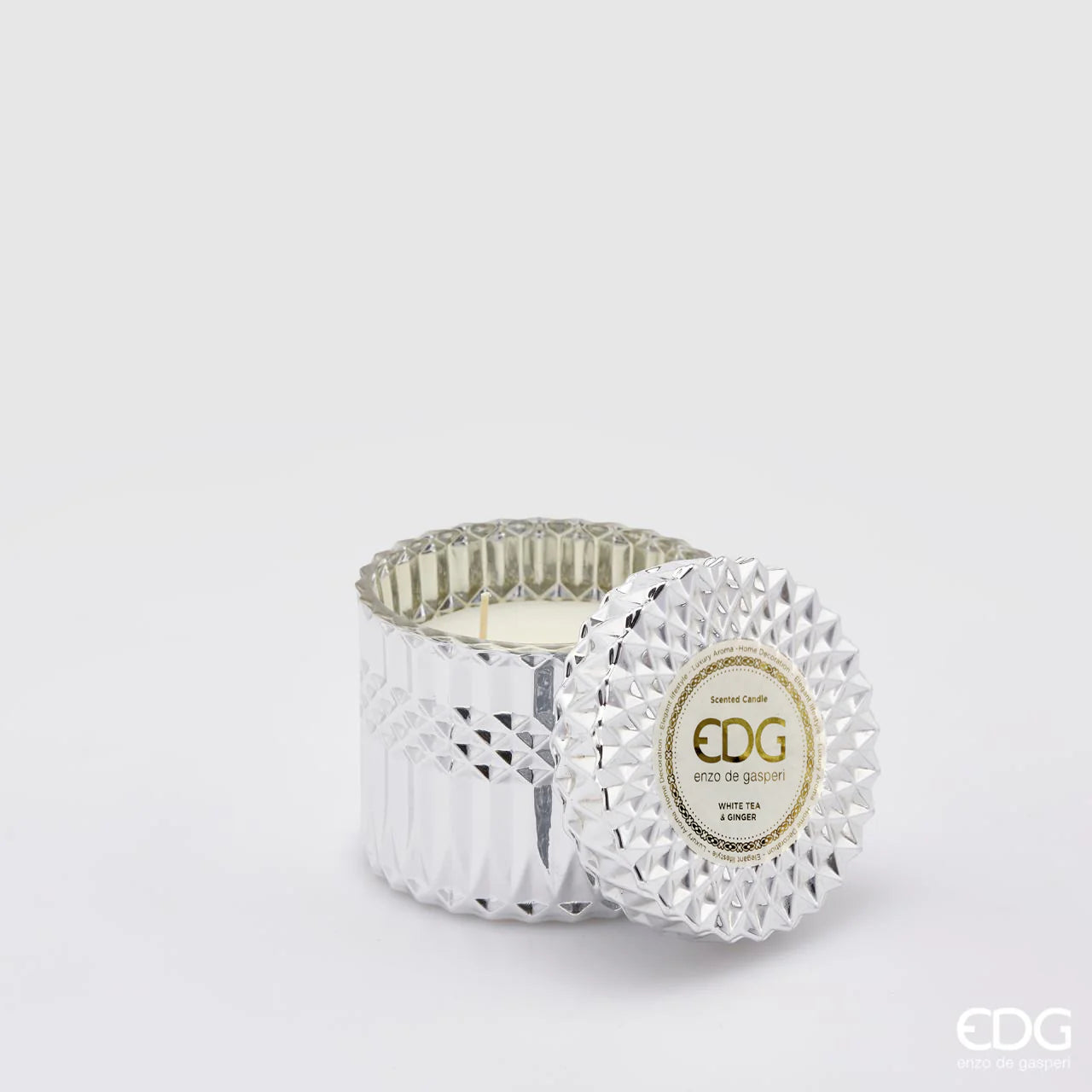 Candela Profumata EDG Crystal Bianco