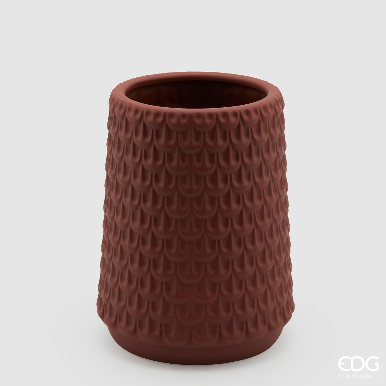 Vaso Squame Burgundy EDG