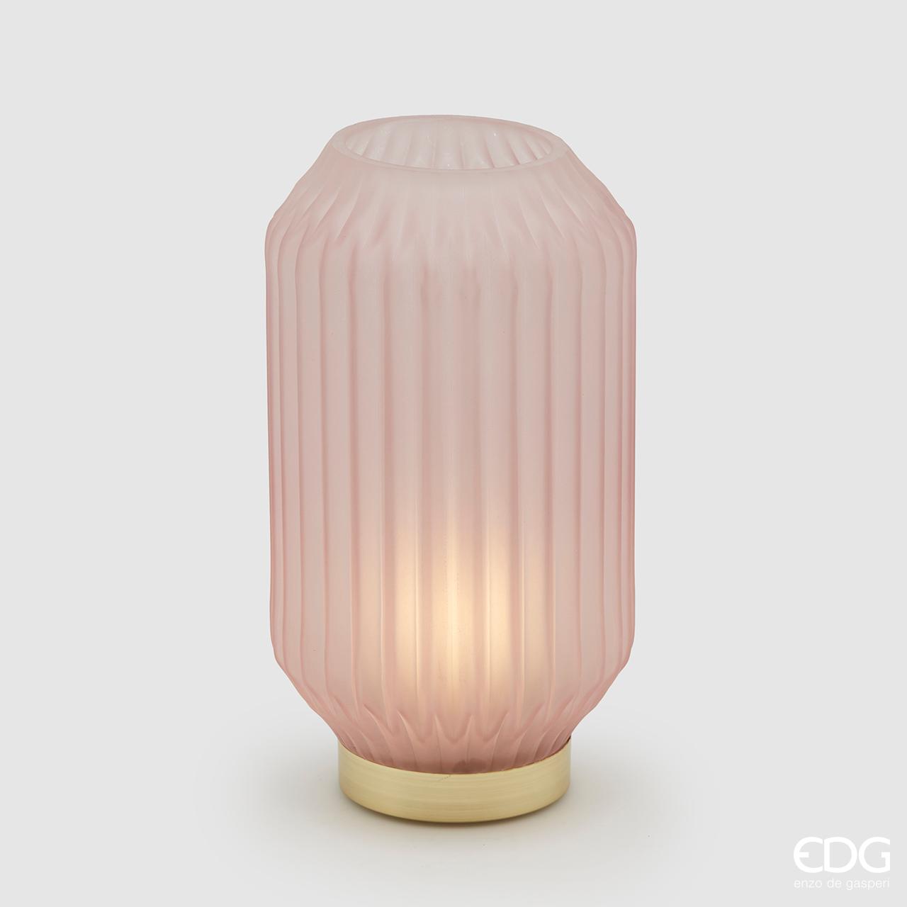 Lampada Bright Con Timer Rosa Chiaro EDG